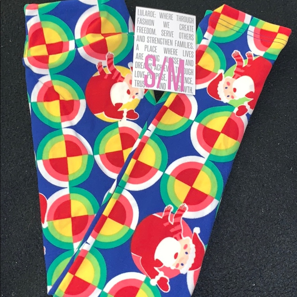LulaRoe S/M Santa 🎅🏼 Leggings